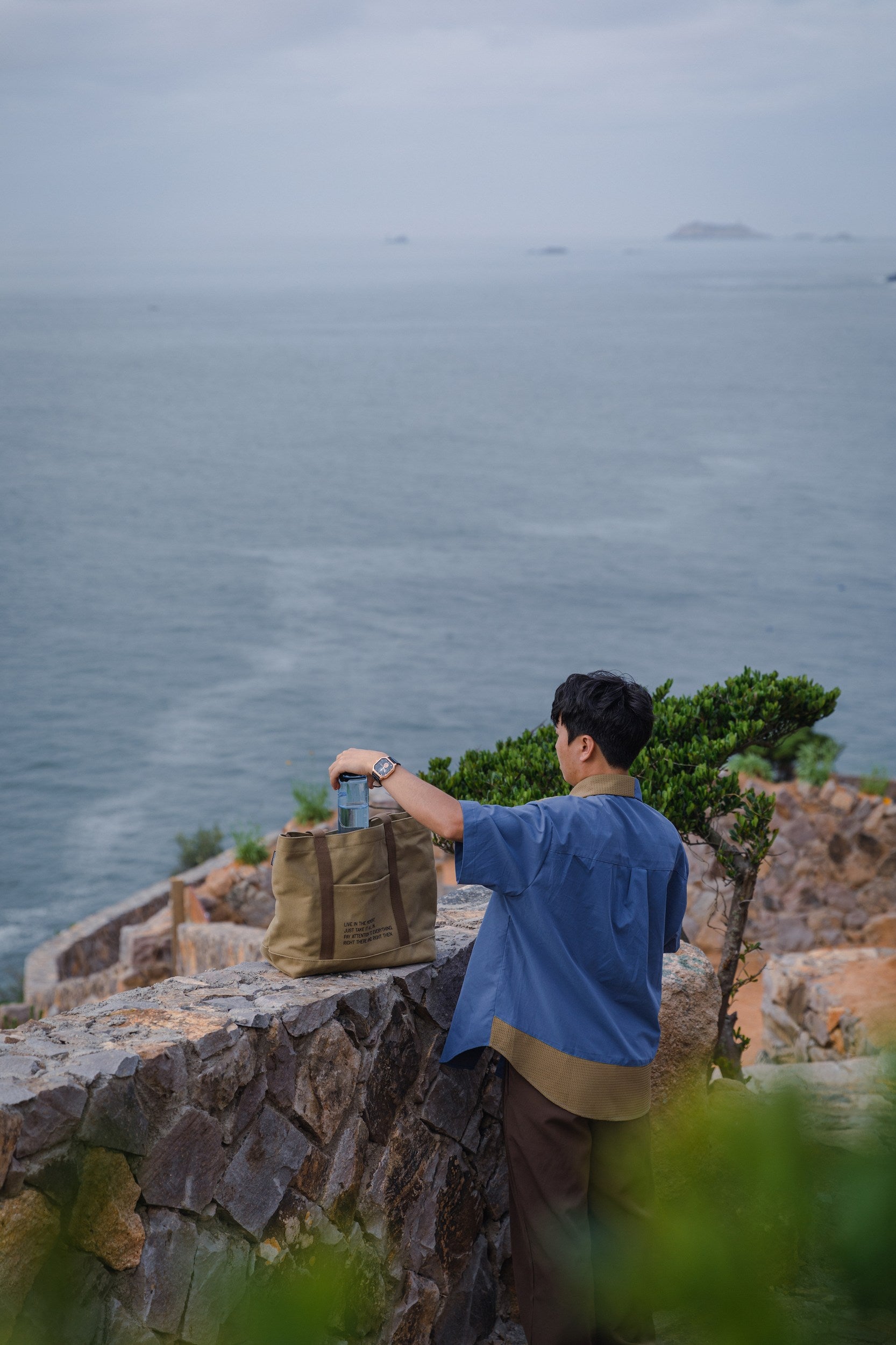 キャンプギアトートバッグ 自立型 B-189