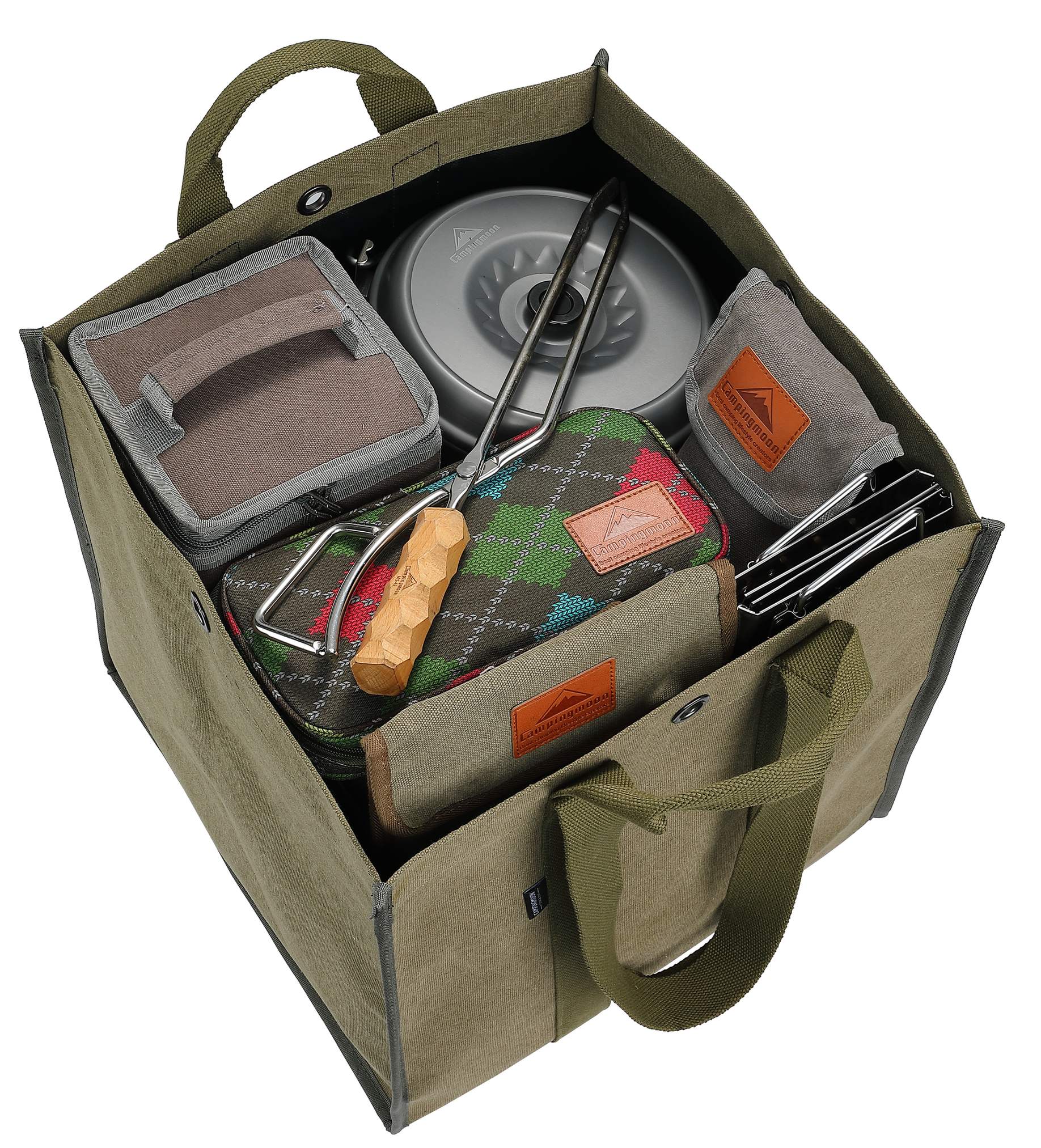 薪ケース 大容量帆布 BC-400