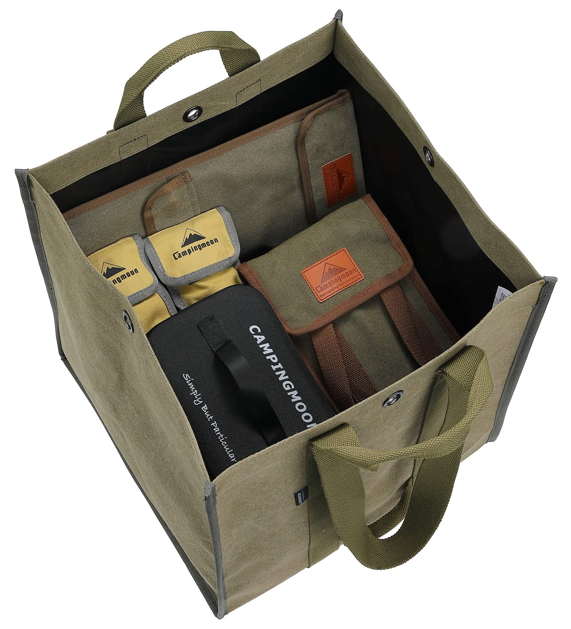 薪ケース 大容量帆布 BC-400