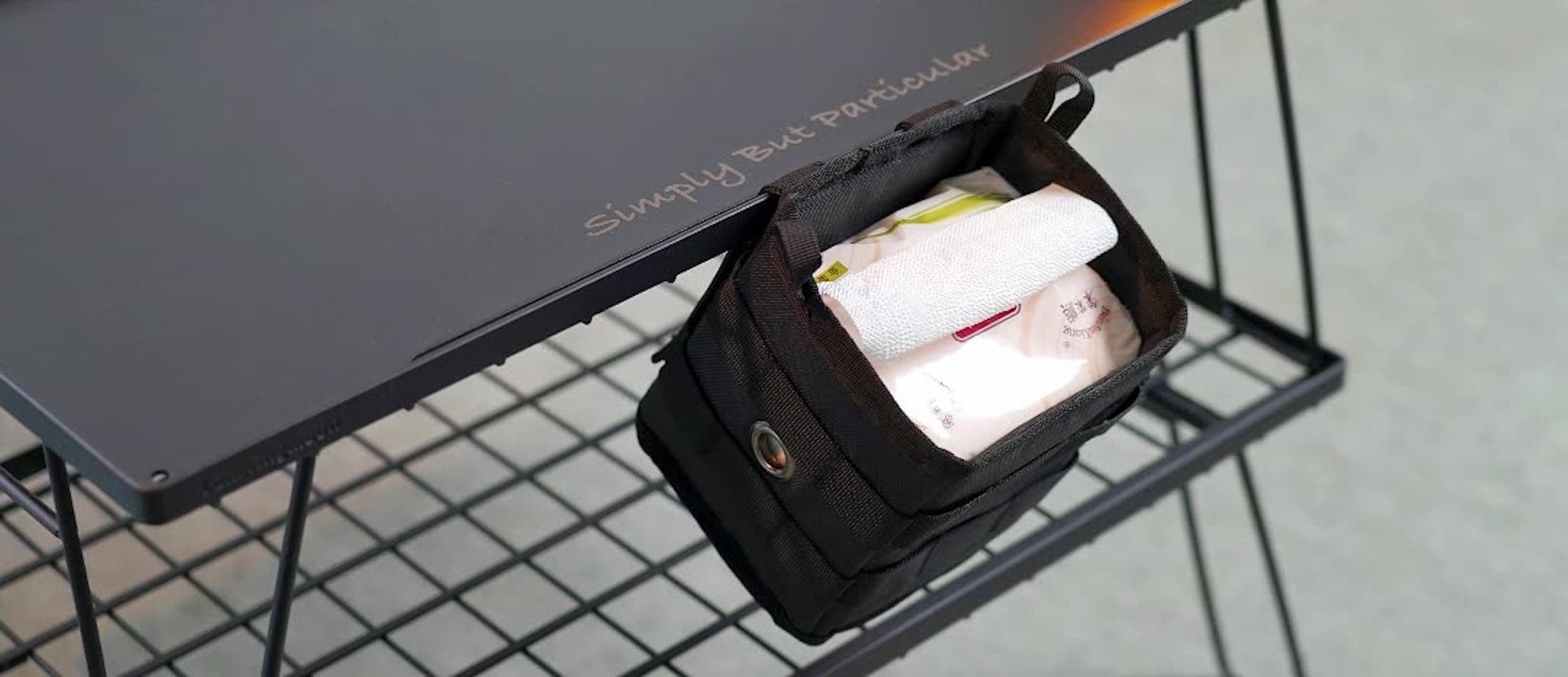 サイドストレージ XS チェア・ラック取付 BG-1212BK