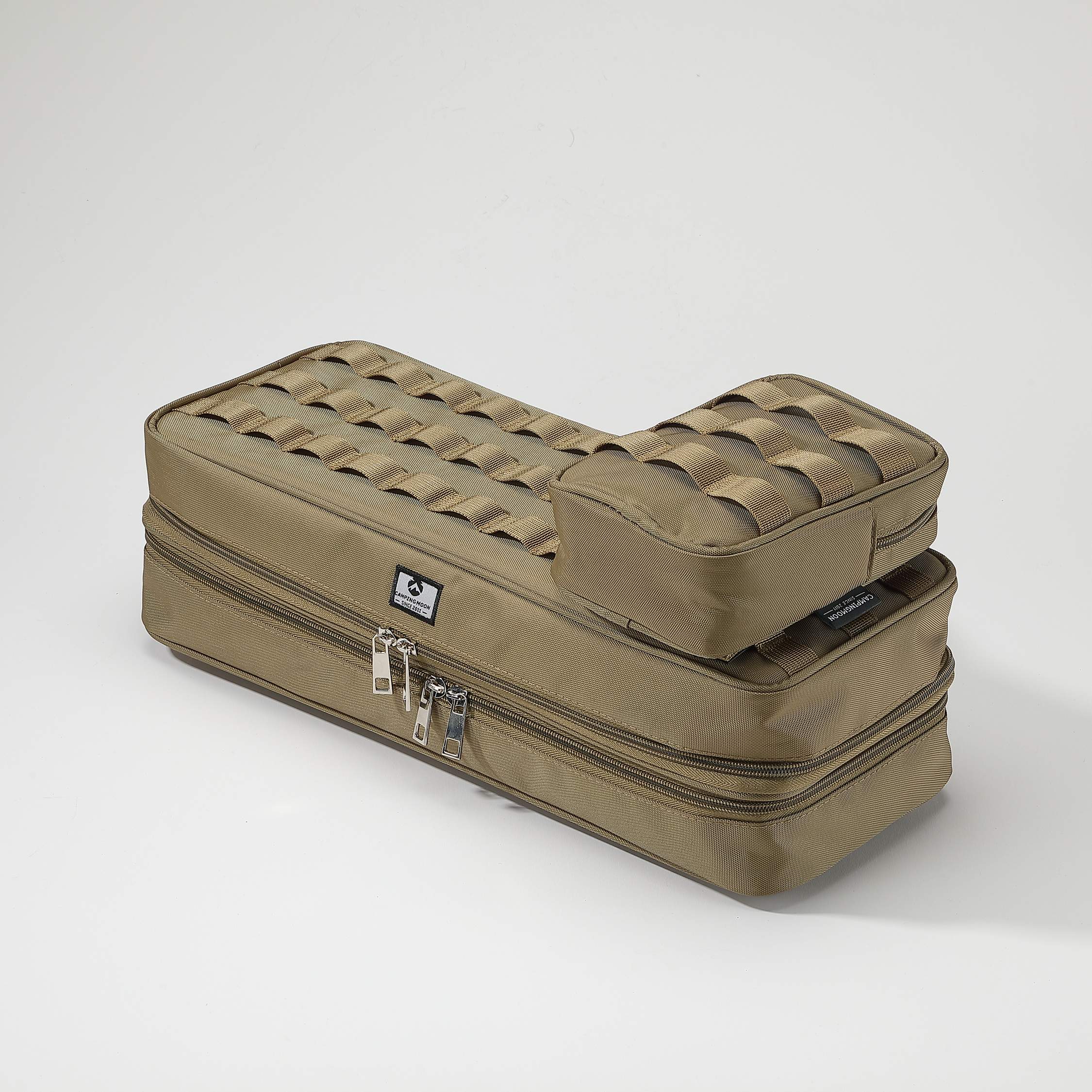 ペグ収納ボックス 2気室・MOLLE対応 BG-40