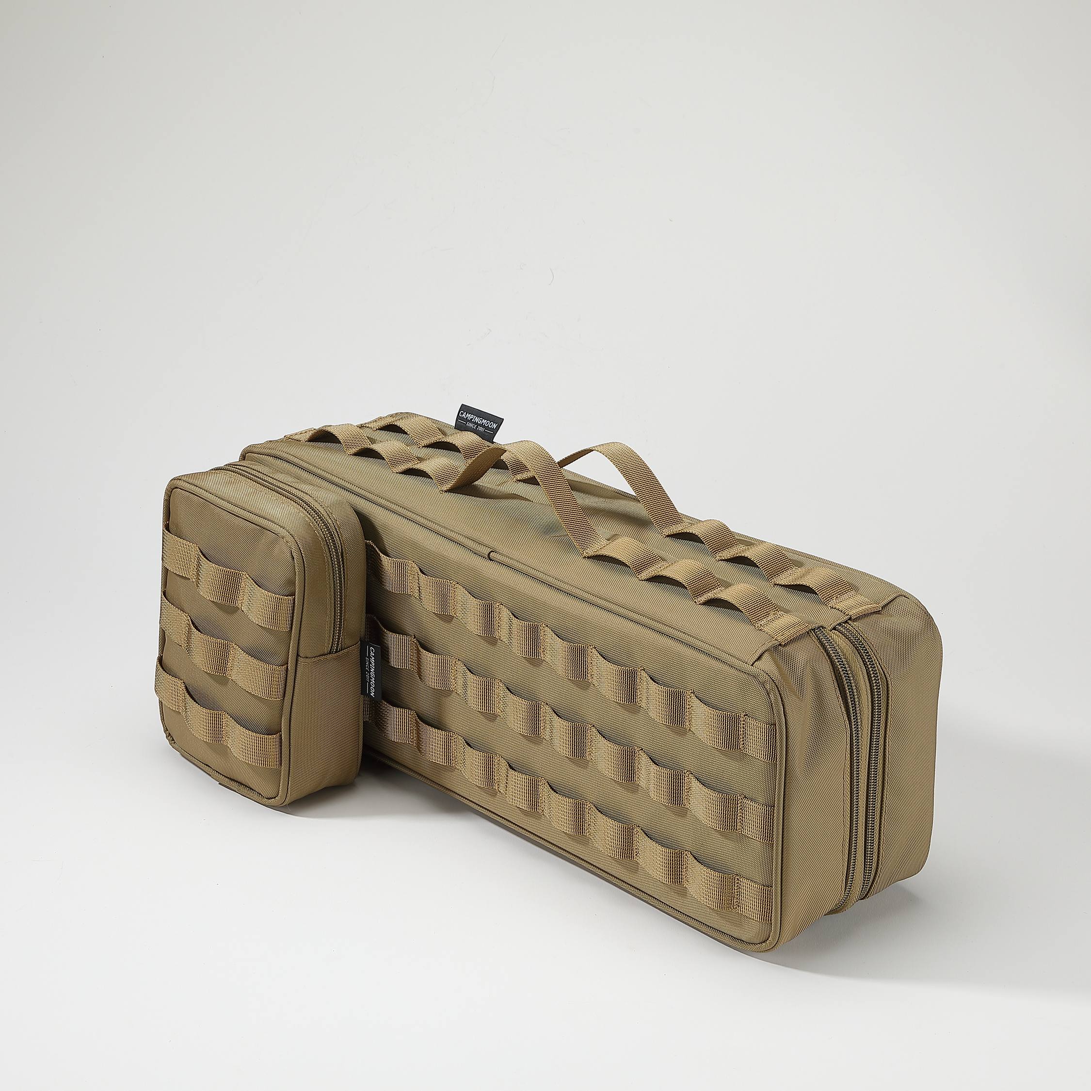 ペグ収納ボックス 2気室・MOLLE対応 BG-40