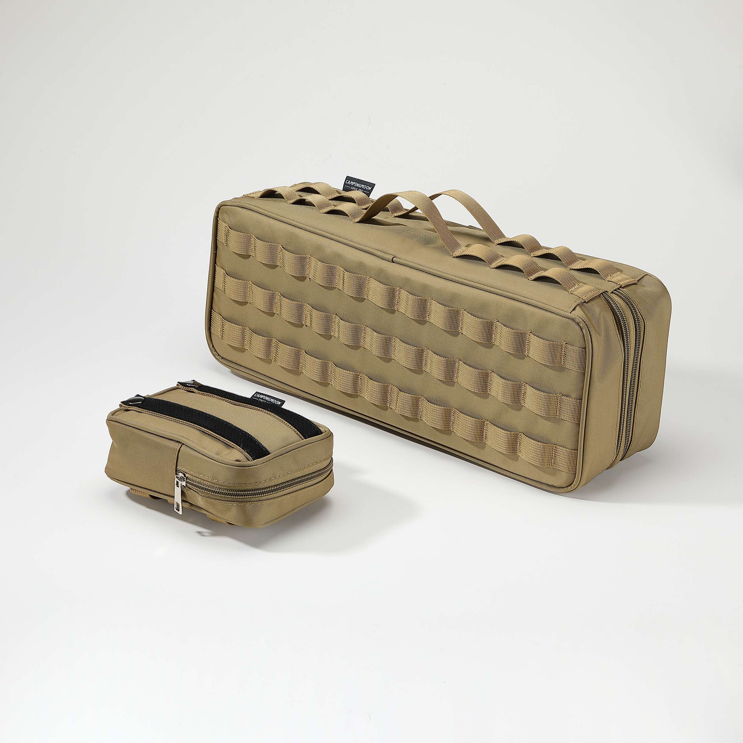 ペグ収納ボックス 2気室・MOLLE対応 BG-40