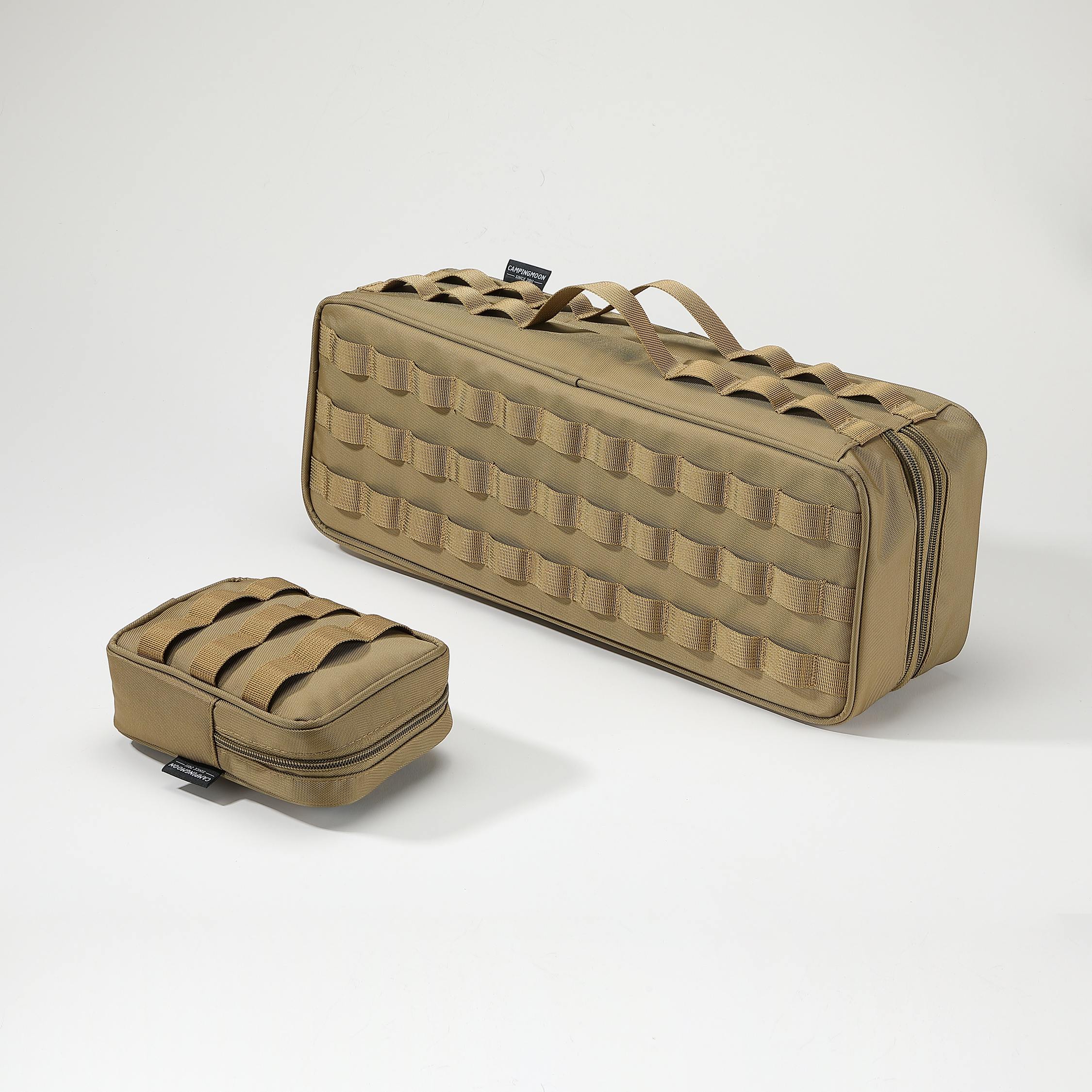 ペグ収納ボックス 2気室・MOLLE対応 BG-40