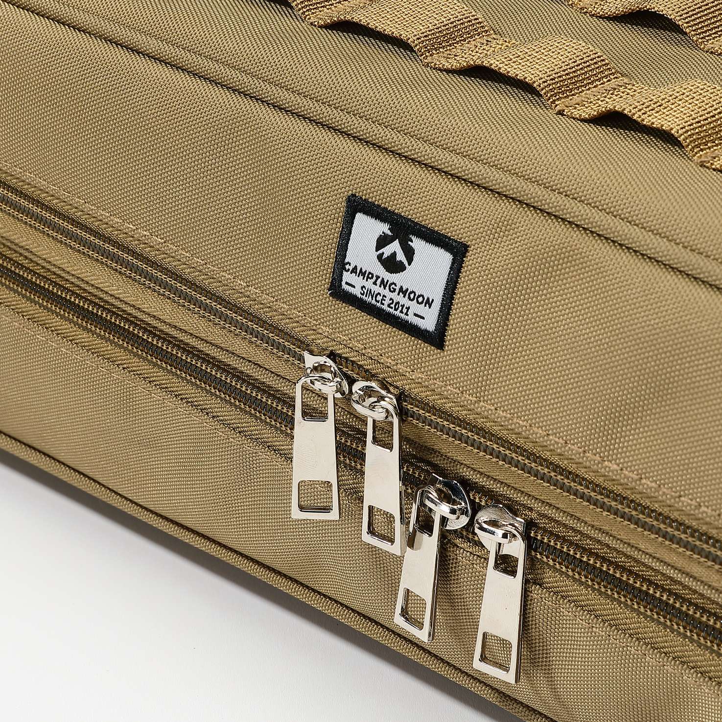 ペグ収納ボックス 2気室・MOLLE対応 BG-40