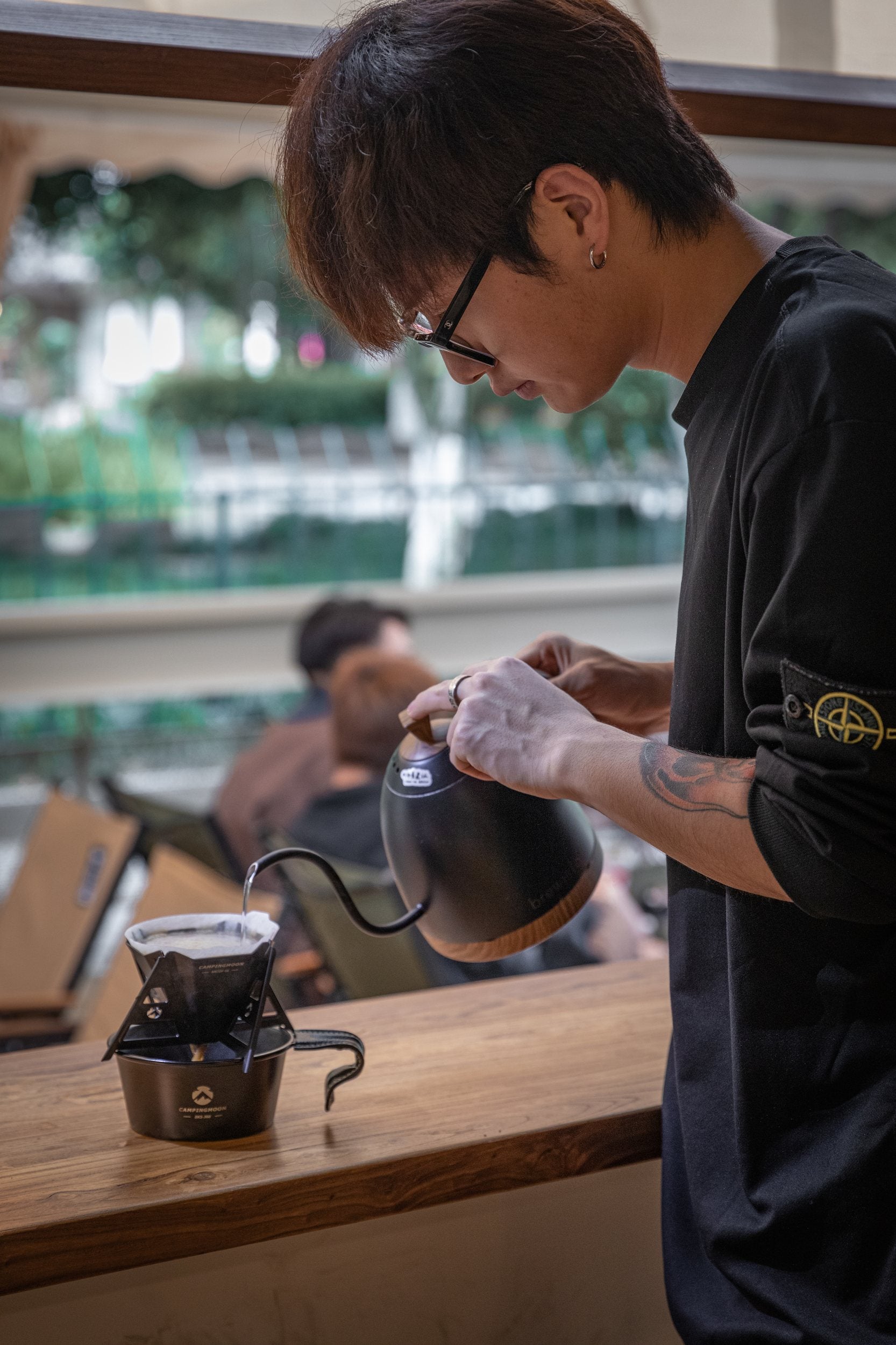 シェラカップ用 コーヒードリッパー 組み立て式 BKCOF-01