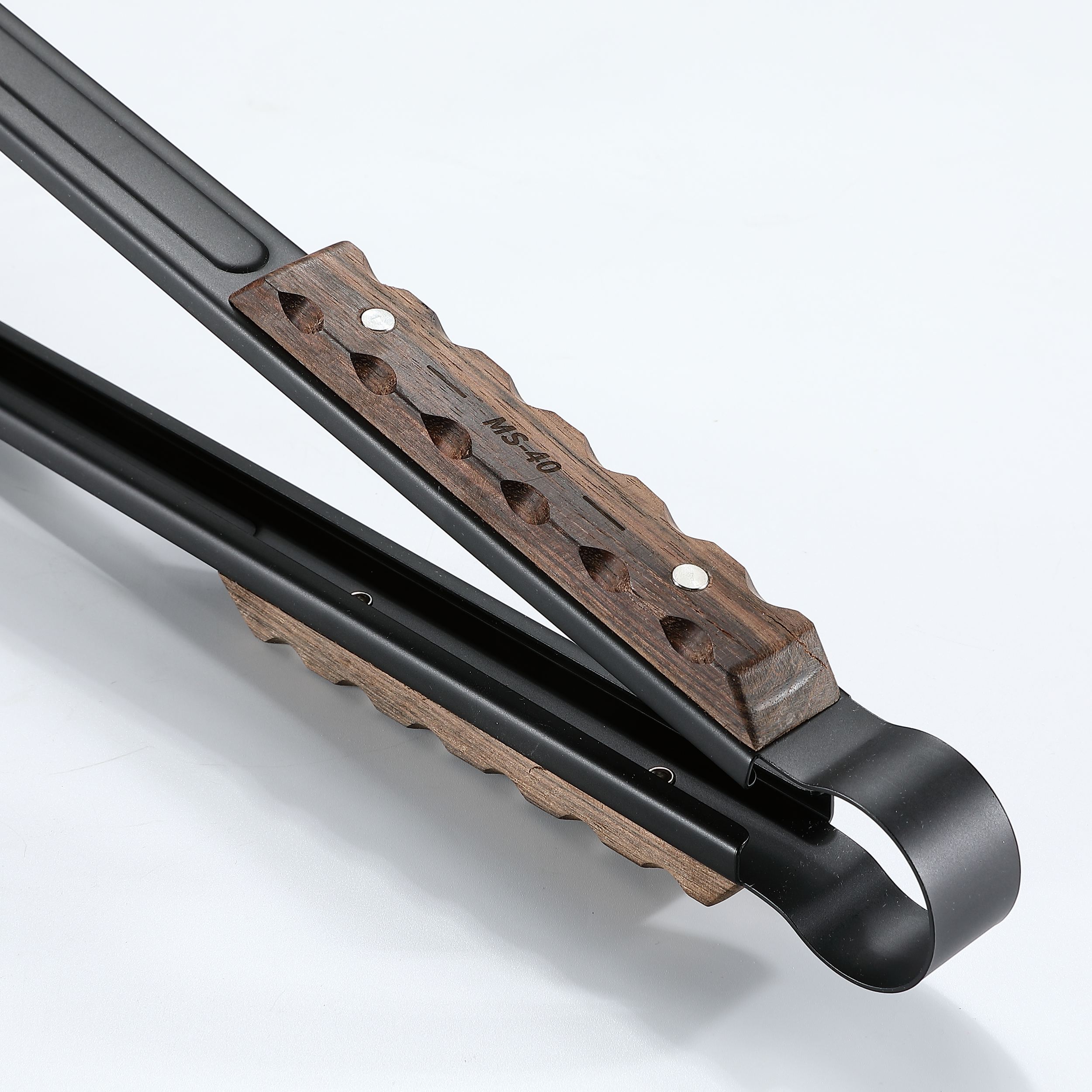 薪ばさみ ブラックローズウッドハンドル BKMS-41