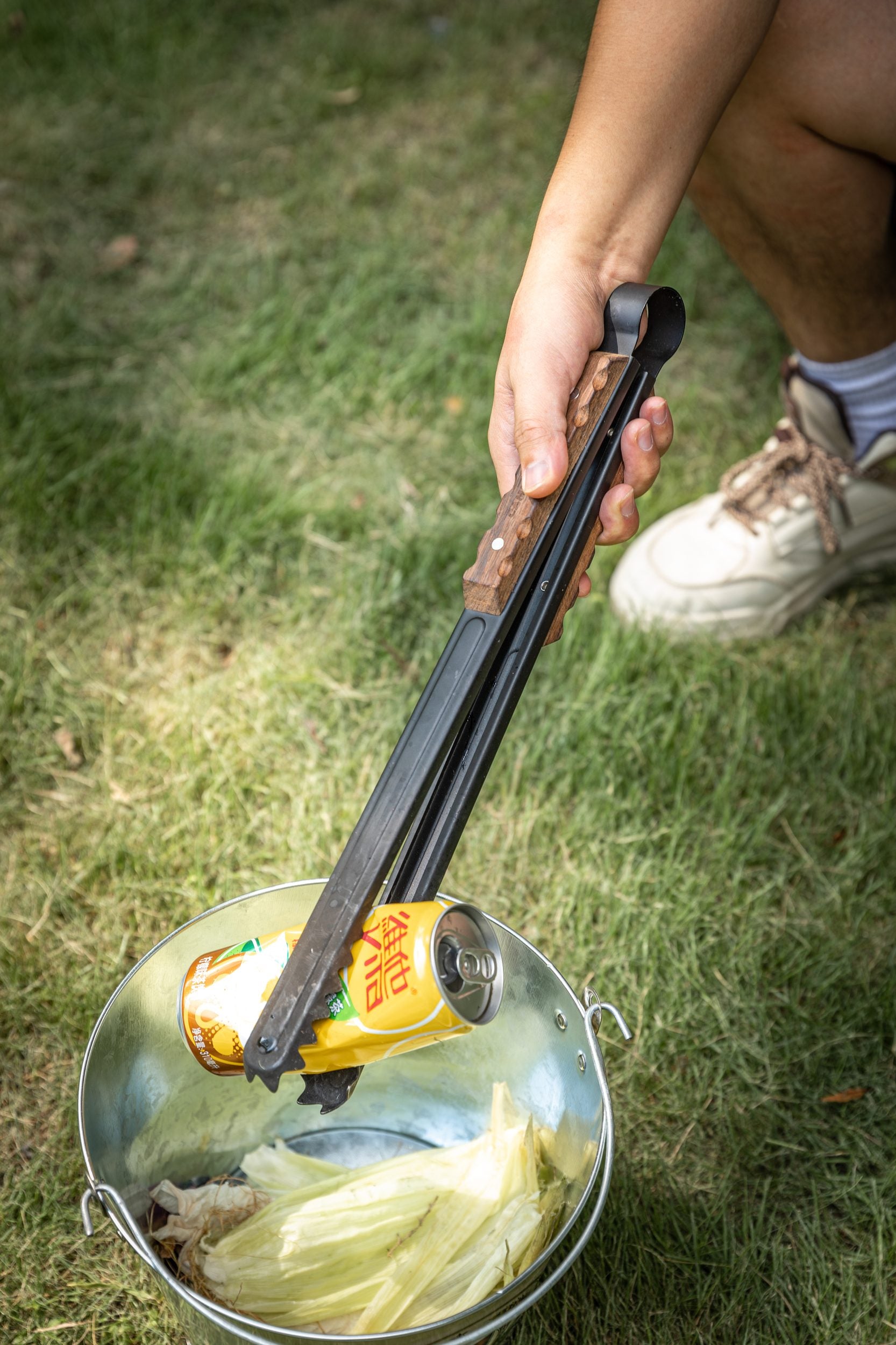 薪ばさみ ブラックローズウッドハンドル BKMS-41