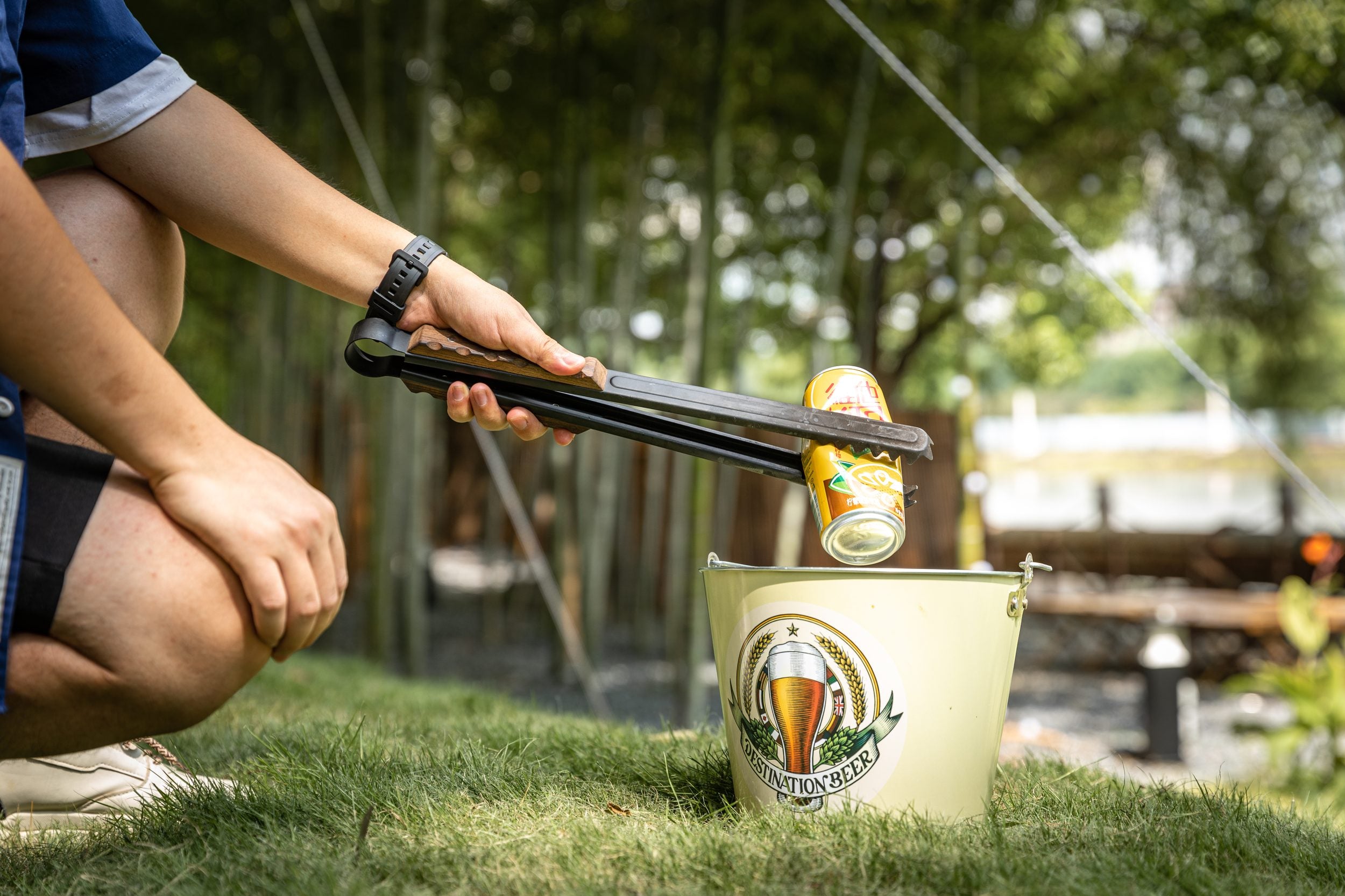 薪ばさみ ブラックローズウッドハンドル BKMS-41