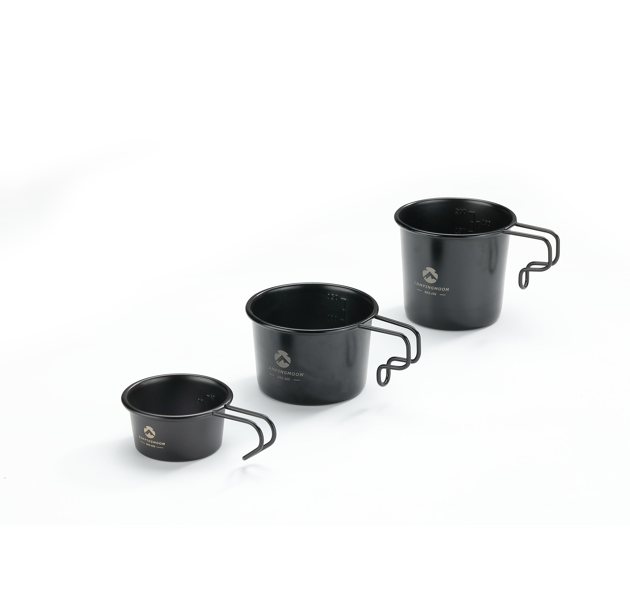 ミニシェラカップ チタン黒酸化発色 2点セット BKS-050-2P