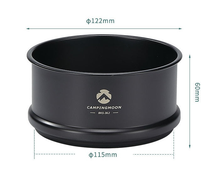 シェラカップ用セイロ ステンレス黒酸化発色 BKS-362