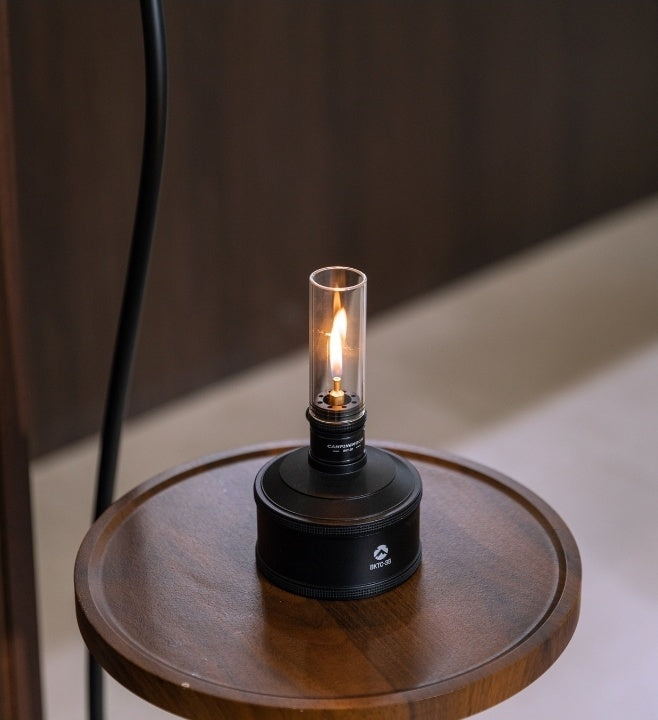 キャンドル風ガスランタン 充てんタンク付属 BKT-1D15