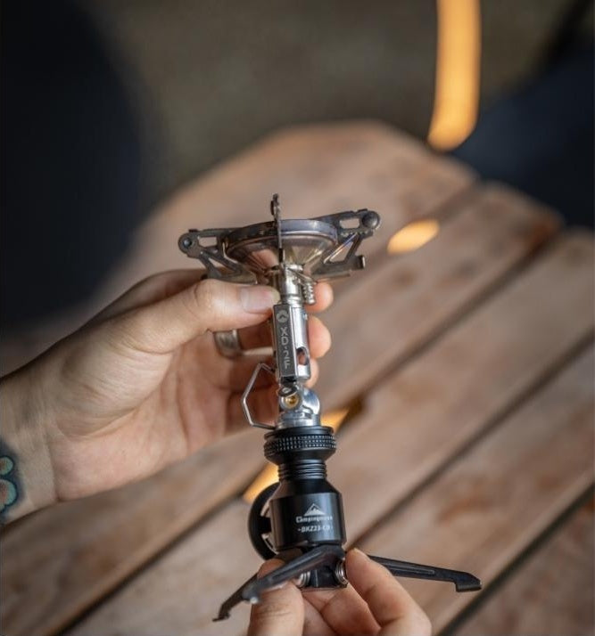 CB缶スタンド型ガス変換アダプター ブラック BKZ23-CB