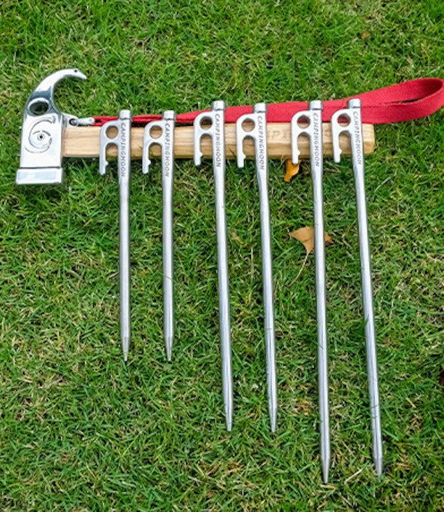 ステンレスペグハンマー 鍛造ヘッド C6