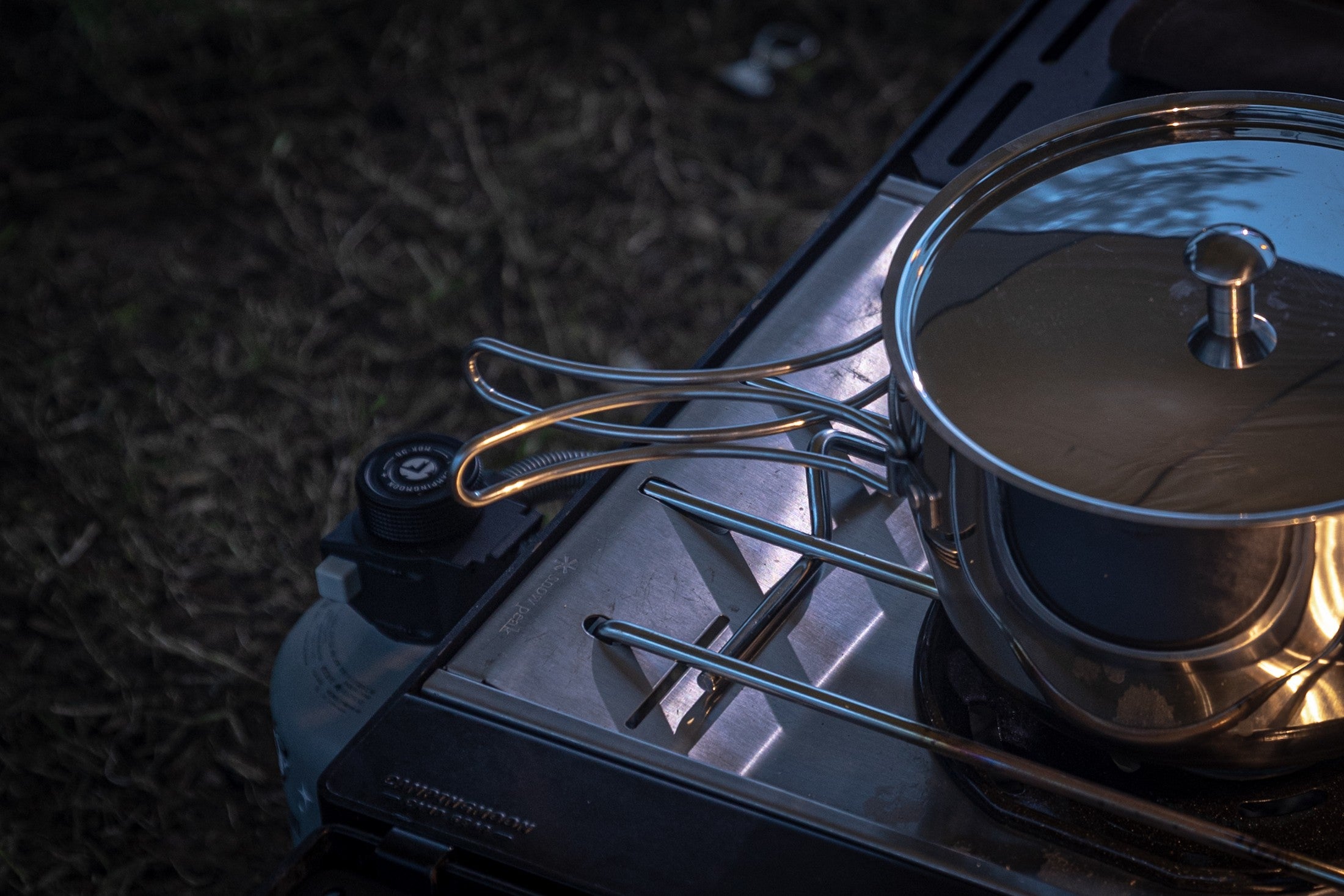 アウトドア片手鍋 3層鋼アルミクラッド CC-18