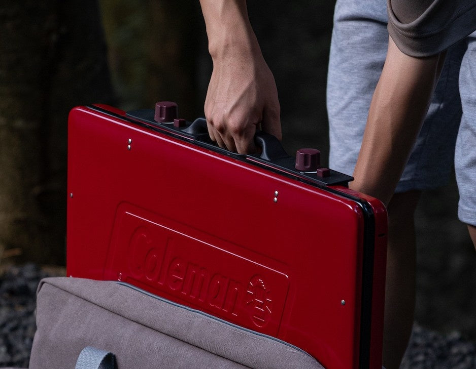 パワーハウスLPツーバーナー収納ケース 帆布製クッション入り CM-B