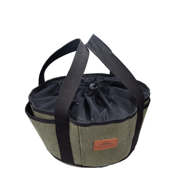 ダッチオーブンケース 24oz厚手帆布 DO-25-BK