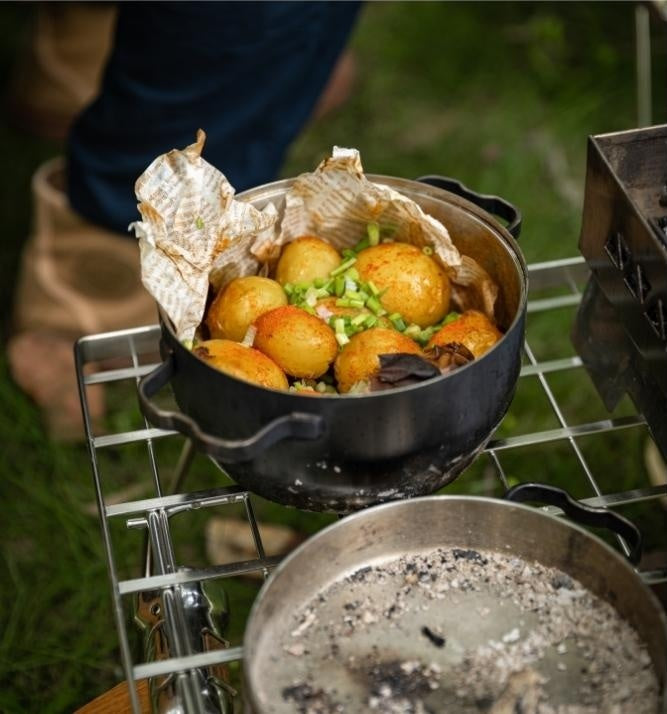 ステンレスダッチオーブン 6インチ オールステンレス304製 DO-25