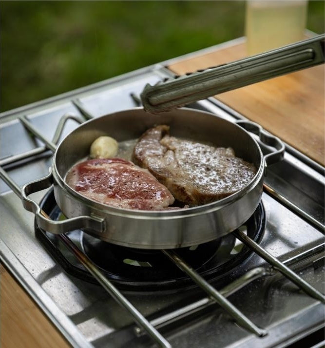 ステンレスダッチオーブン 6インチ オールステンレス304製 DO-25