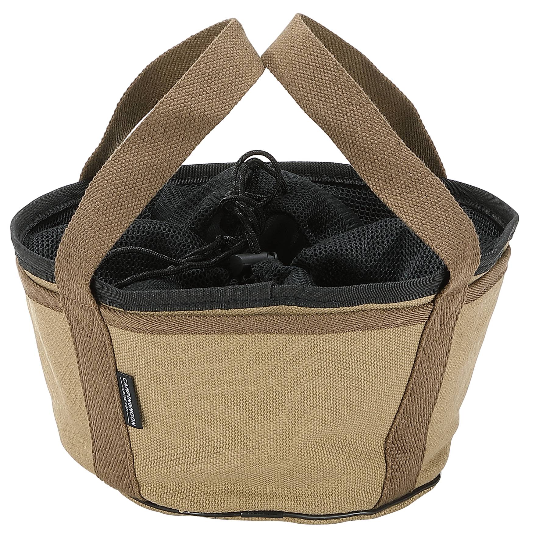 ダッチオーブン収納バッグ 24OZ厚手帆布 DO-27-BK