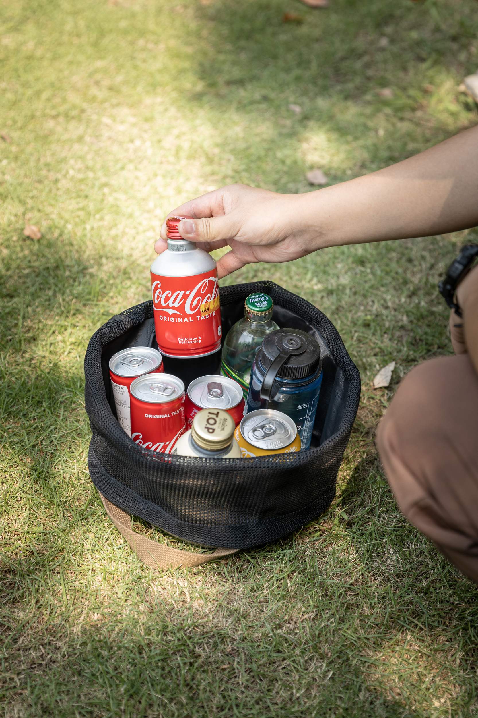 ダッチオーブン収納バッグ 24OZ厚手帆布 DO-27-BK