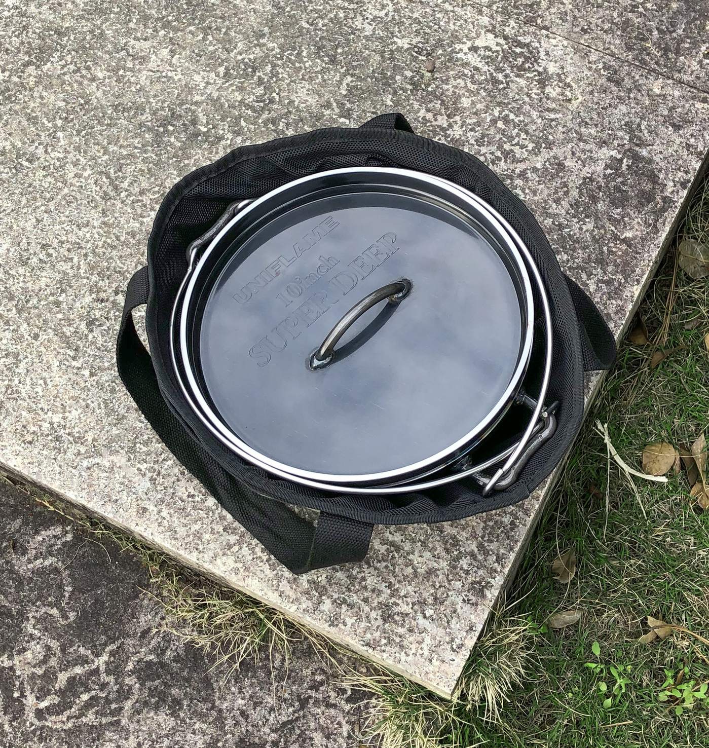 ダッチオーブンケース 10インチ対応帆布 DO-28BK