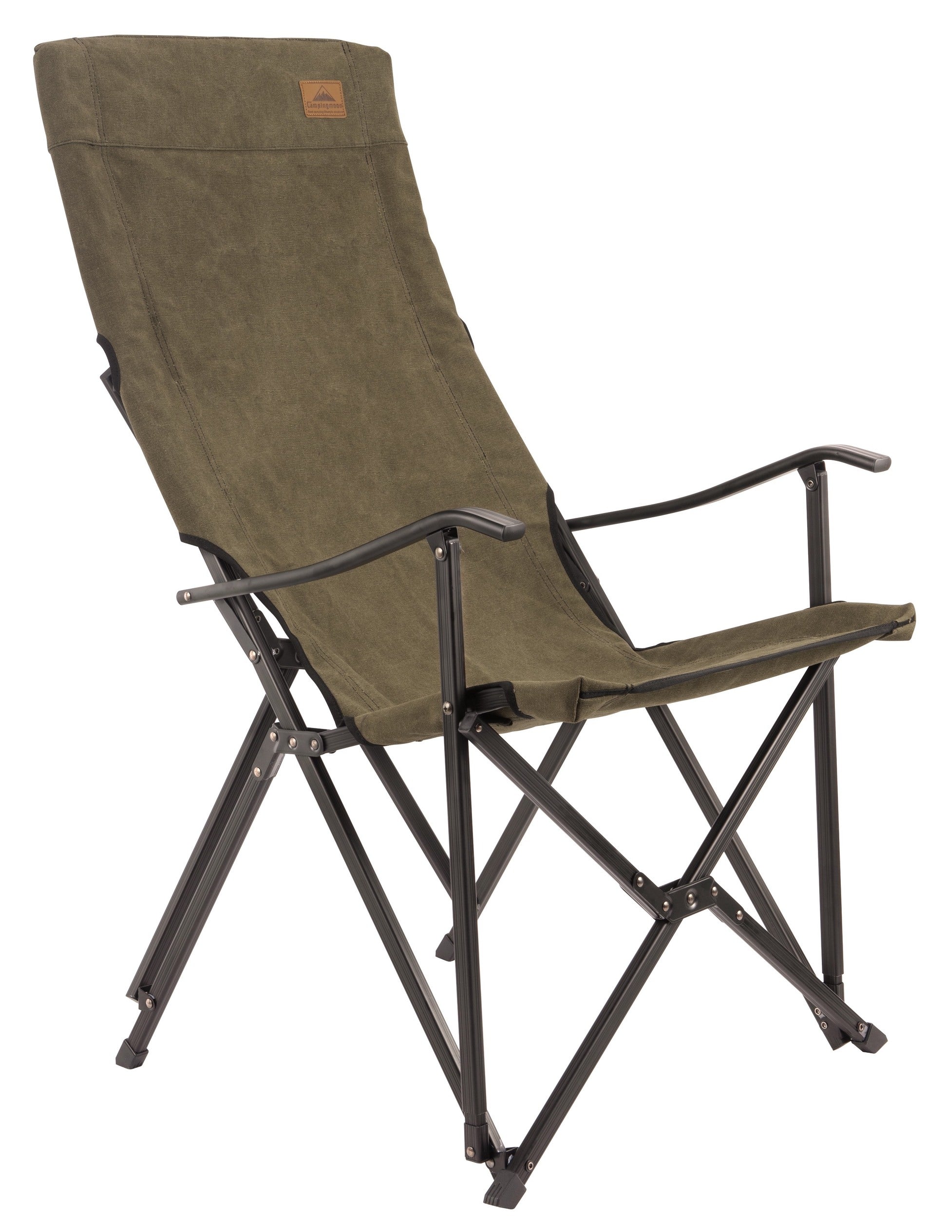 ハイバックチェア 焚き火対応コットン F-1001C-K