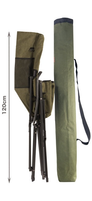 ハイバックチェア 焚き火対応コットン F-1001C-K