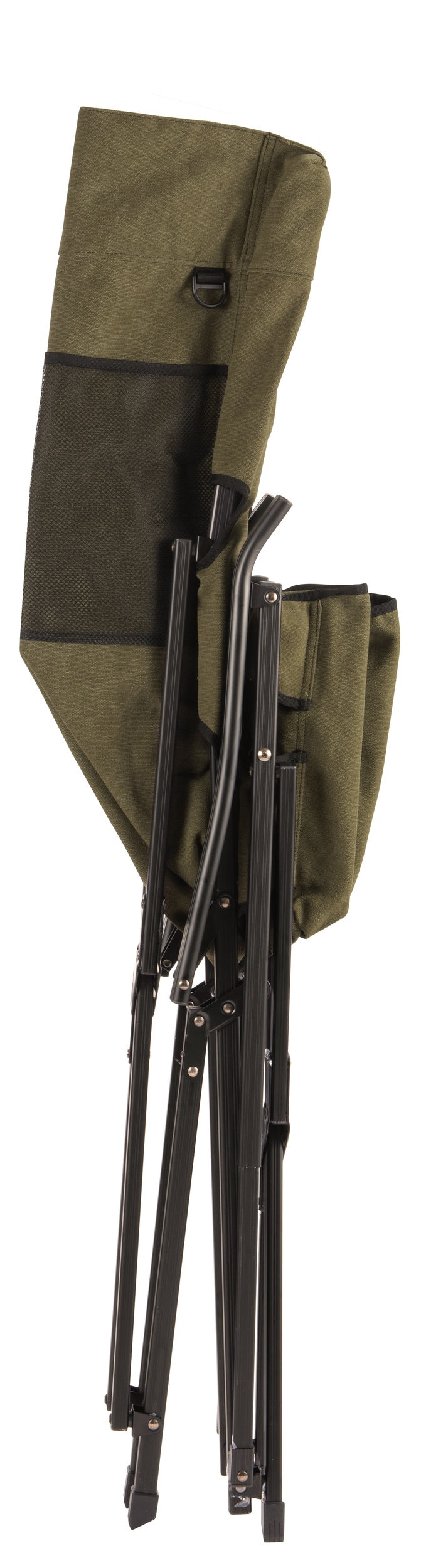 ハイバックチェア 焚き火対応コットン F-1001C-K