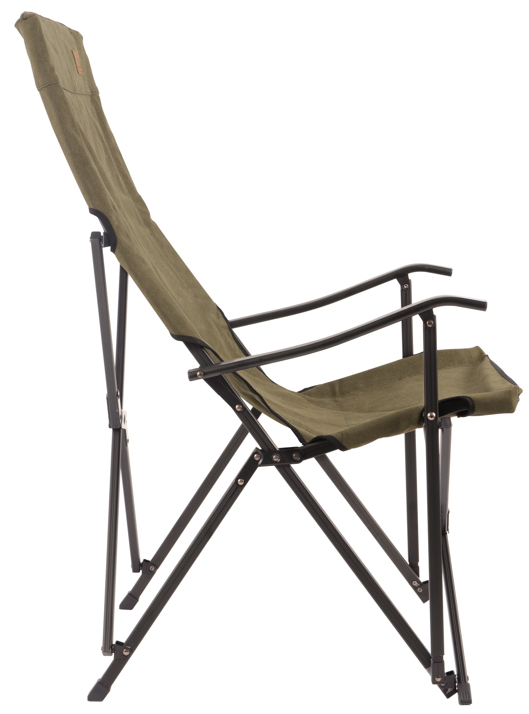 ハイバックチェア 焚き火対応コットン F-1001C-K