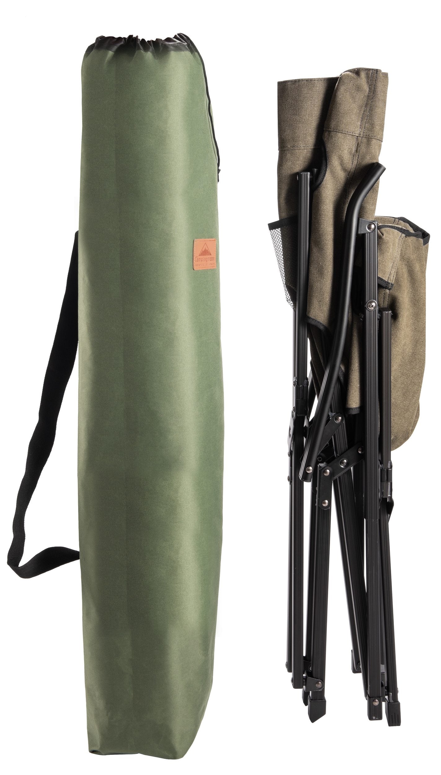 焚き火ローチェア 火の粉に強いコットン帆布 F-1003C-K