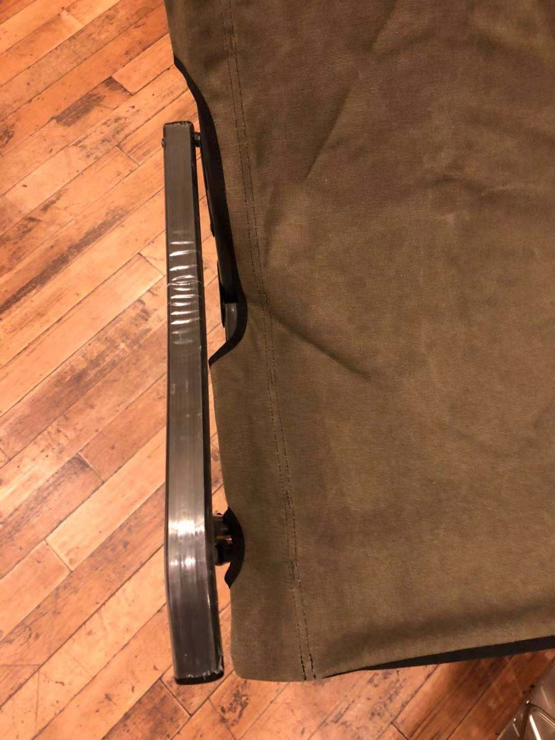 焚き火ローチェア 火の粉に強いコットン帆布 F-1003C-K