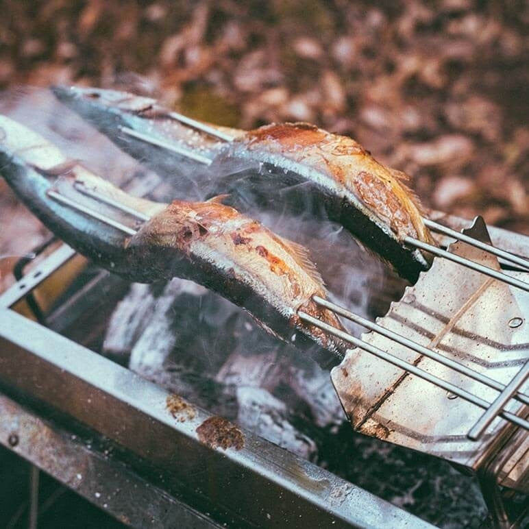 バーベキュー串 ツイン仕様 MK-8