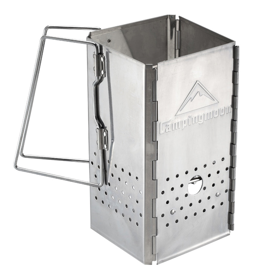 チャコールスターター 折りたたみ式ステンレス MT-18