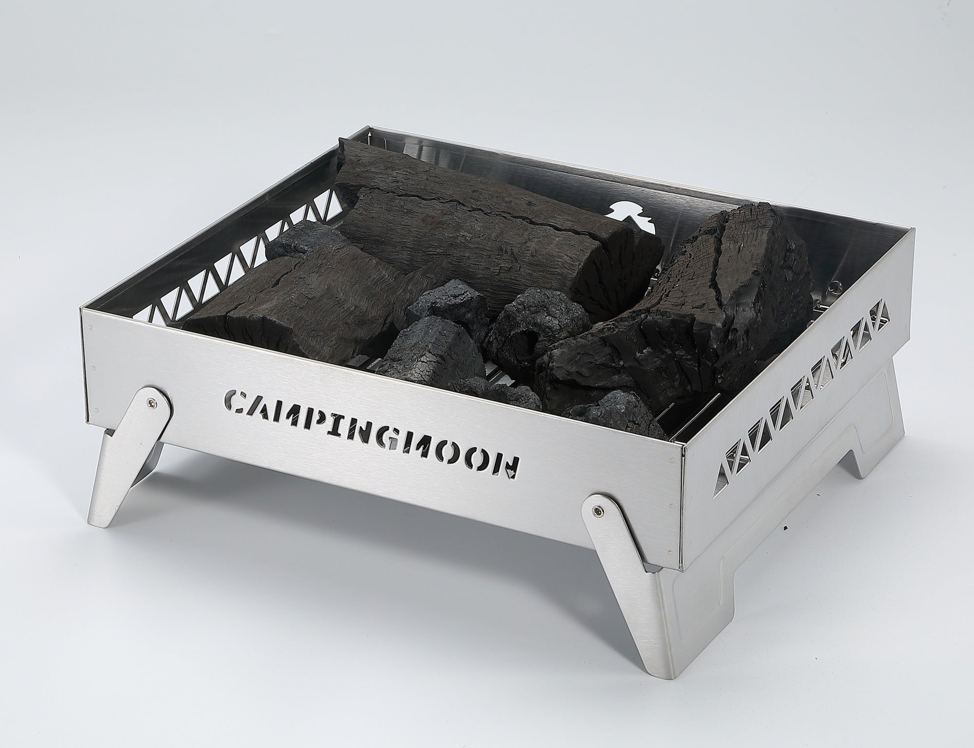 焚き火ベーススタンド オールステンレス MT-6-LT