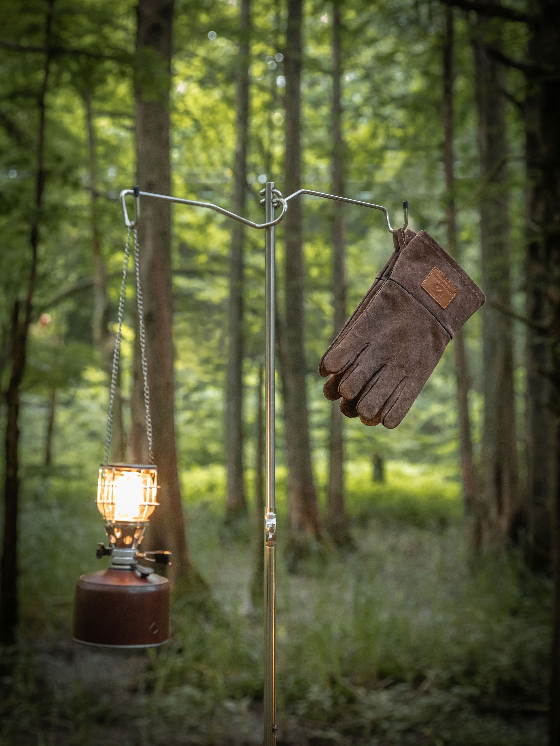 焚き火グローブ 牛革インナー着脱式 Q28