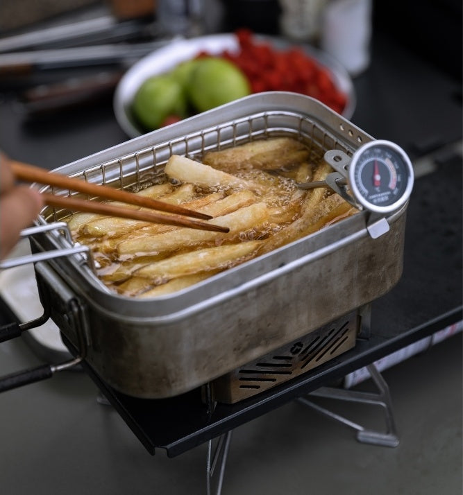 メスティンラージ用フライバスケット 折りたたみハンドル S-1218