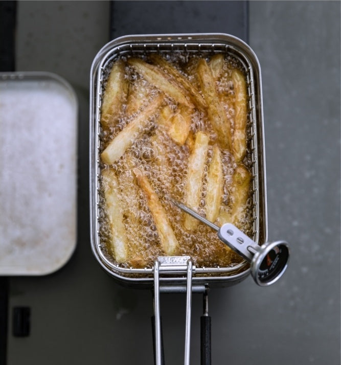 メスティンラージ用フライバスケット 折りたたみハンドル S-1218