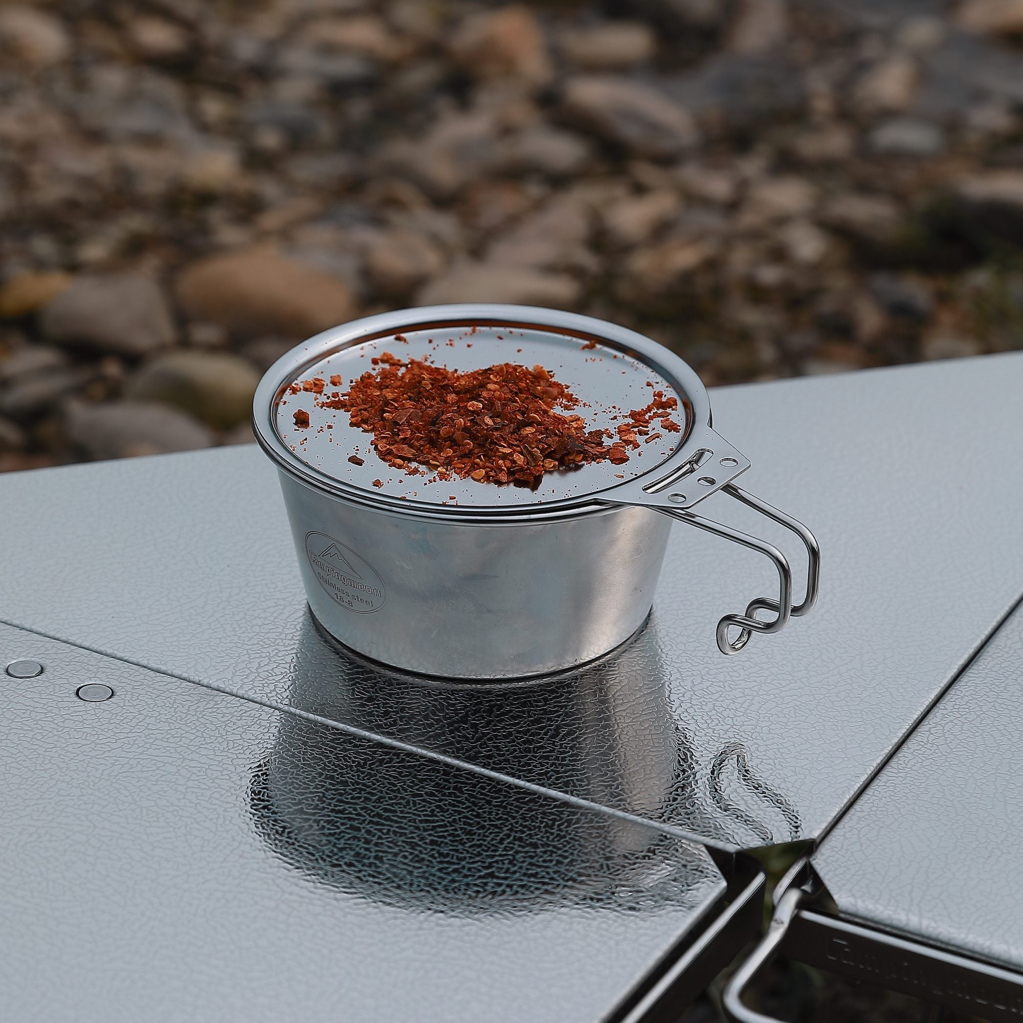 シェラカップリッド 厚手ステンレス S-SG