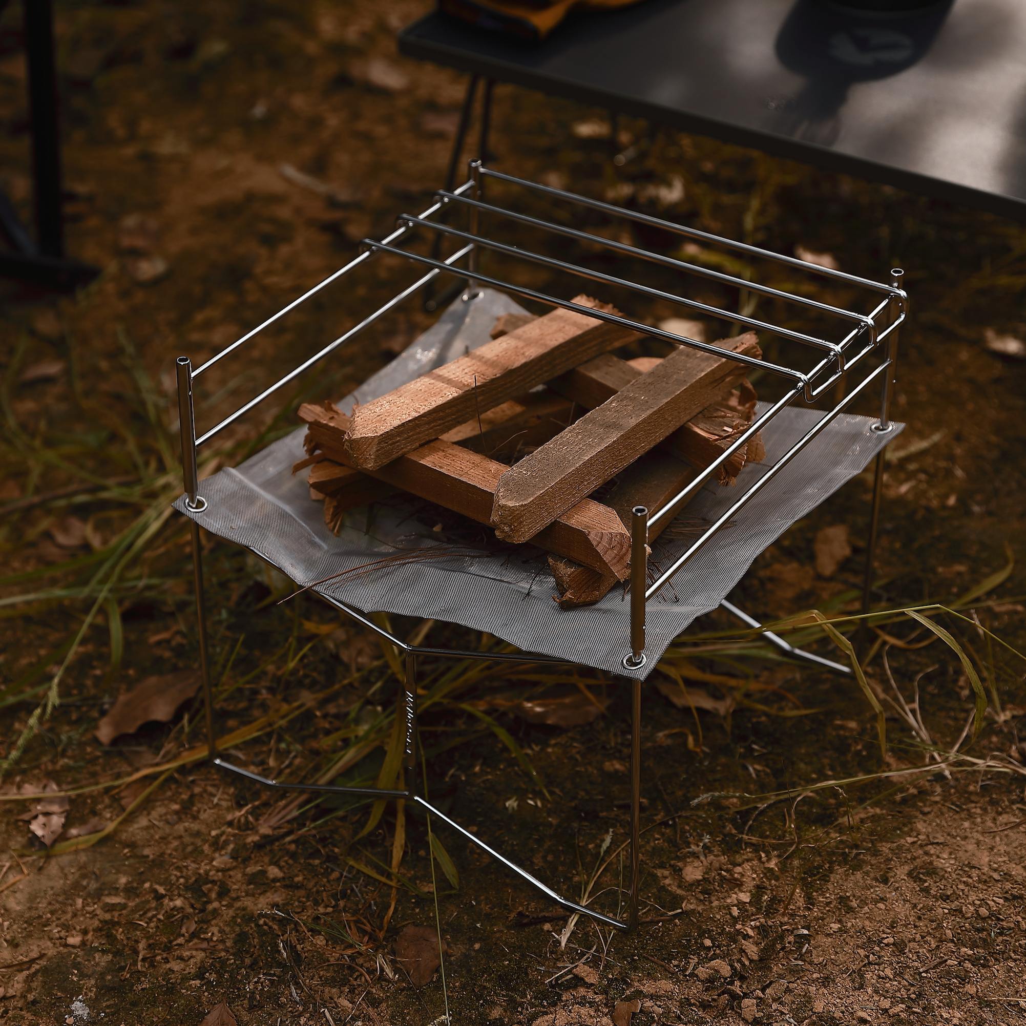 焚き火台 ソログリル ステンレス製 SOLO-202