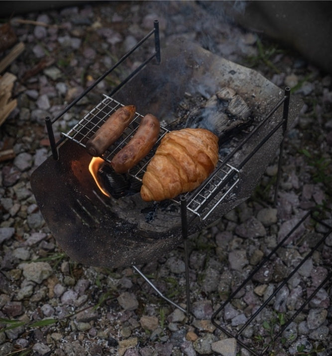 焚き火グリル A4型ステンレス SOLO-A4