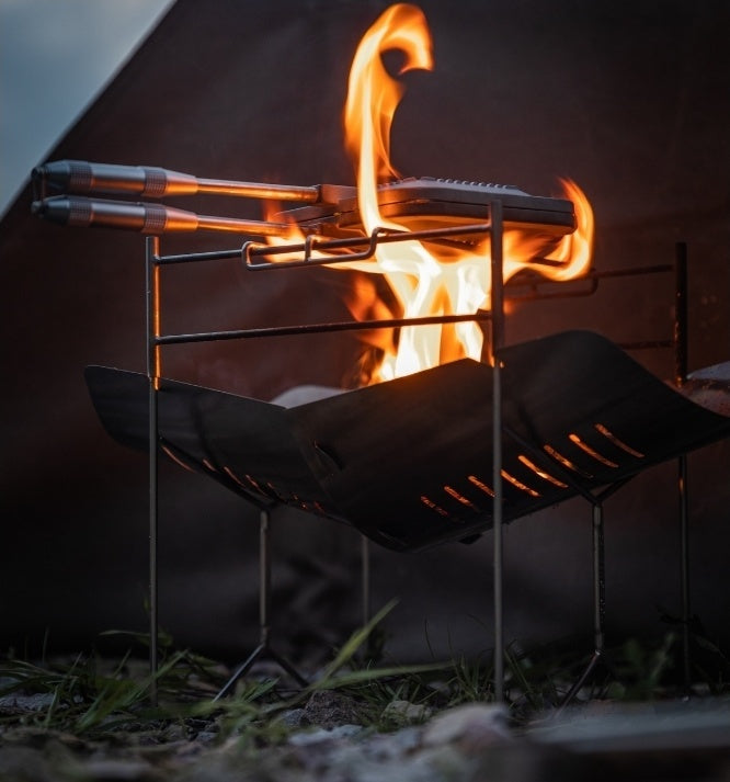 焚き火グリル A4型ステンレス SOLO-A4