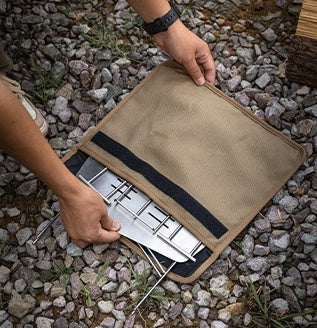 焚き火グリル A4型ステンレス SOLO-A4