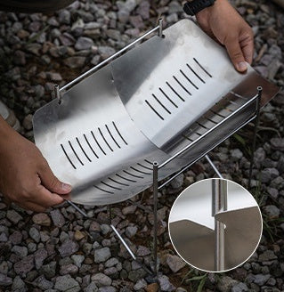 焚き火グリル A4型ステンレス SOLO-A4