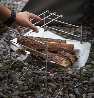 焚き火グリル A4型ステンレス SOLO-A4