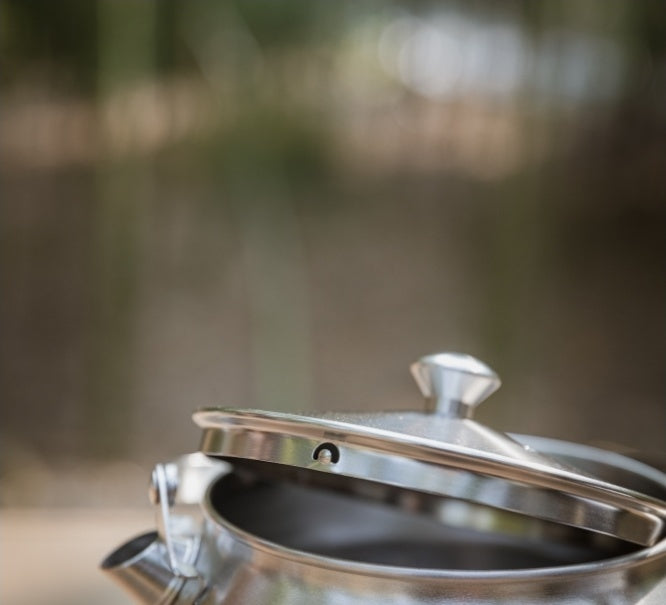 焚き火ケトル 一体成型ステンレス SW-1