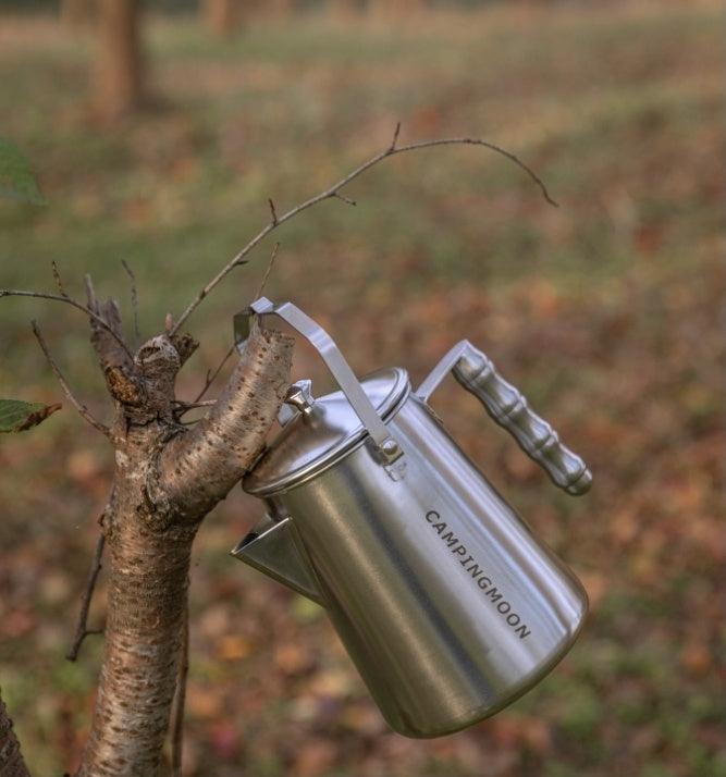 焚き火ケトル 一体成型ステンレス 1.5L SW-6