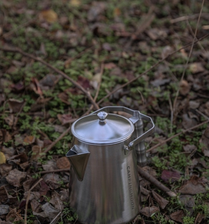 焚き火ケトル 一体成型ステンレス 1.5L SW-6