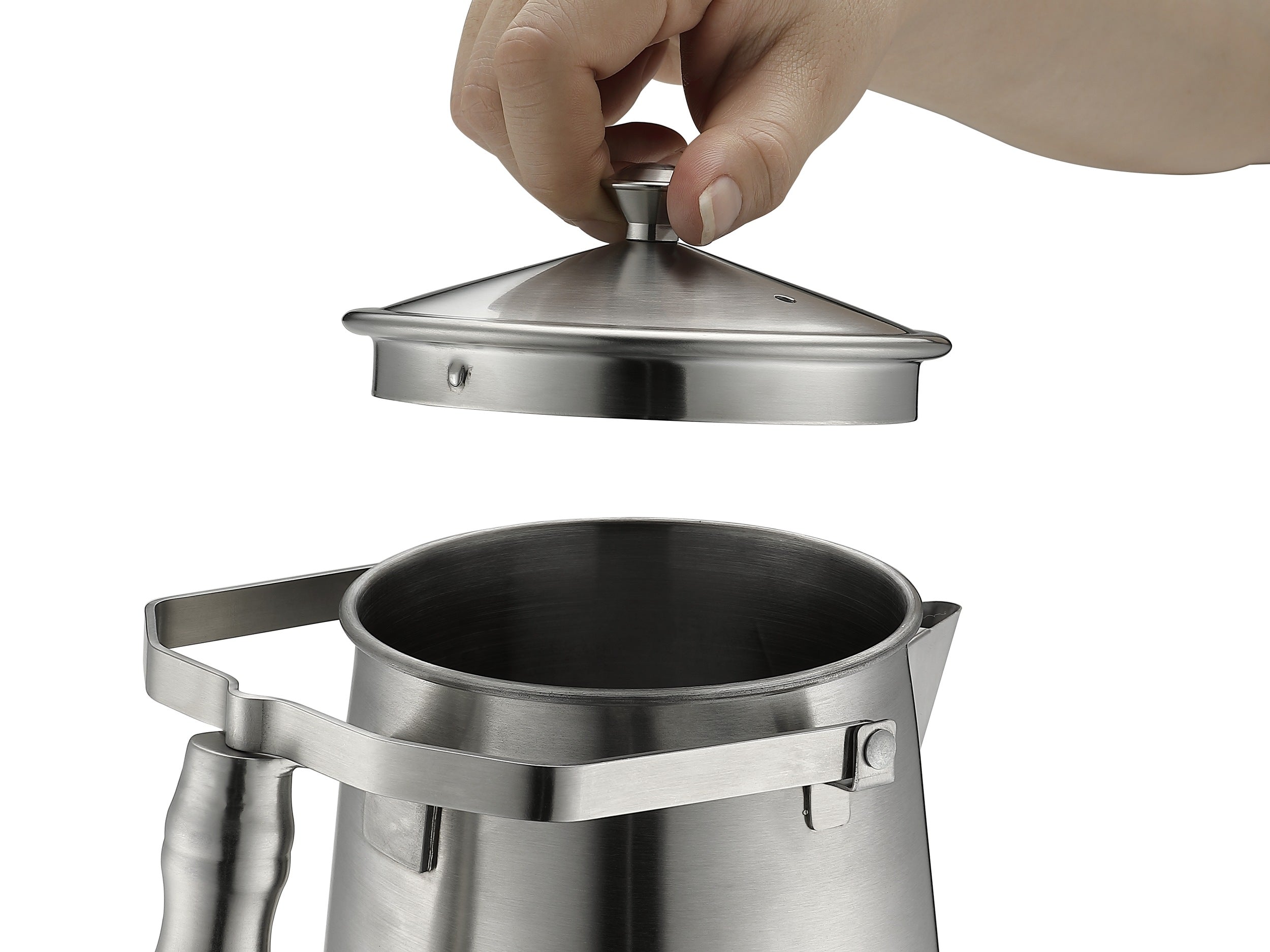 焚き火ケトル 一体成型ステンレス 1.5L SW-6