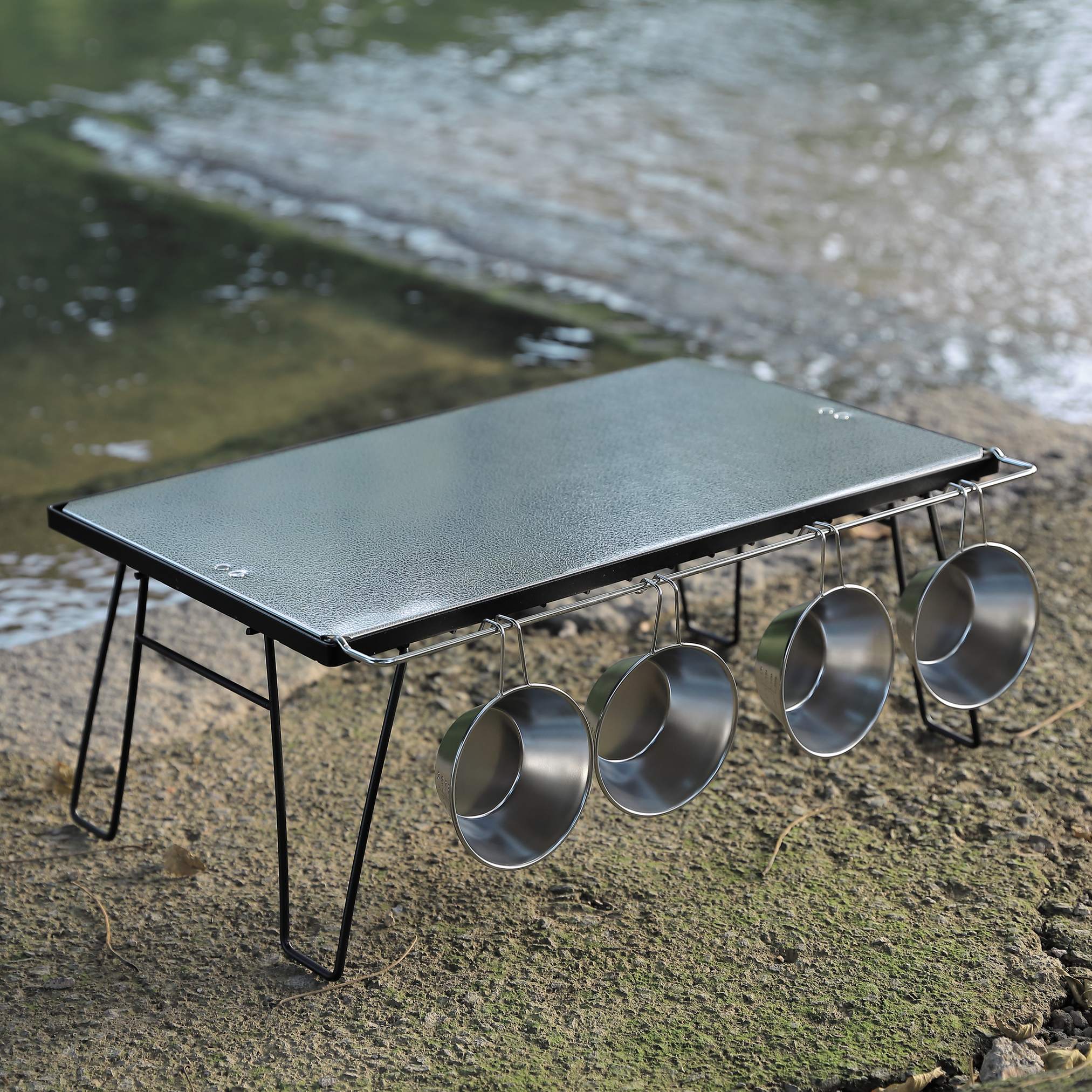 フィールドラック用天板 ステンレス エンボス加工 T-2305